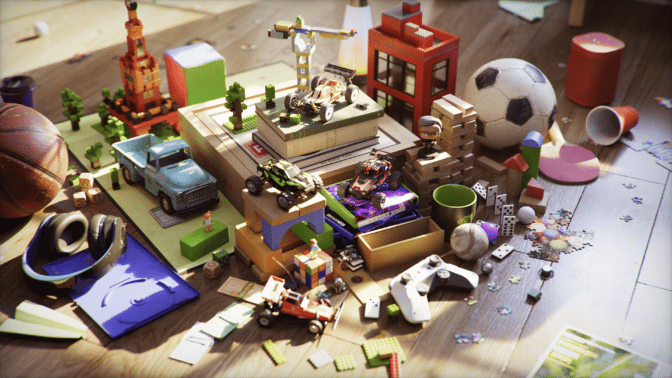Racer RTX features over 1,800 unique 3D models. Racer RTX features over 1,800 unique 3D models.